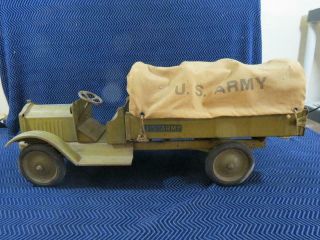 1927 Keystone Toy US Army Truck - 26 Inches 10