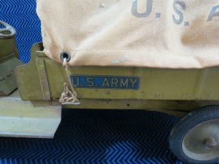 1927 Keystone Toy US Army Truck - 26 Inches 12