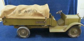 1927 Keystone Toy Us Army Truck - 26 Inches