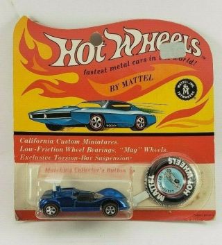 Hot Wheels Redline Chaparral 2g On Blister Pack Card Blue