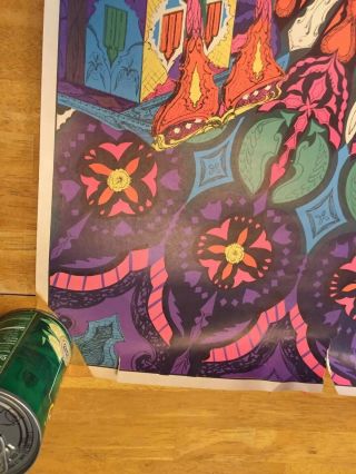 Vintage Celestial Arts Horizons Blacklight Poster Psychedelic 1969 6