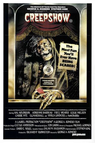 1982 Creepshow Vintage Horror Film Movie Poster Print Style A 24x16 9 Mil Paper