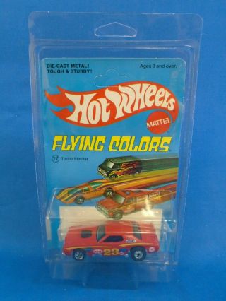 Hot Wheels Torino Stocker On Flying Colors Card Hk Base.  Unpunched Card