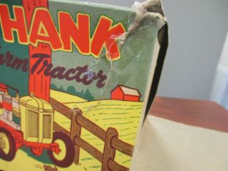 VINTAGE NOSCO AUTHENTIC BIG HANK FARM TRACTOR & BOX 3