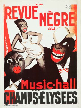 Vintage Style Poster Paul Colin Revue Negre Josephine Baker Art Deco Cabaret 20s 2