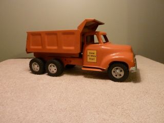 Tonka 1956 Custom State Highway Hydraulic Dump Truck Pressed Steel Big Mike Styl 11