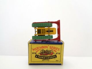 1955 MOKO Lesney Matchbox No.  18 ' CATERPILLAR BULLDOZER ' - see photos & more models 11