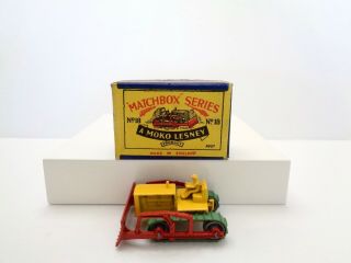 1955 MOKO Lesney Matchbox No.  18 ' CATERPILLAR BULLDOZER ' - see photos & more models 3