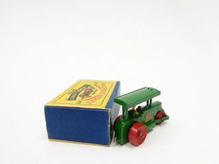 1953 MOKO Lesney Matchbox No.  1a ' ROAD ROLLER ' - - - in SCRIPT BOX - - see photos & more 6