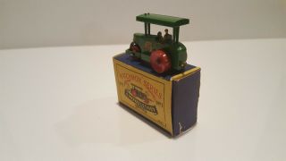 MATCHBOX LESNEY 1A AVELING BARFORD ROAD ROLLER,  BOX COND. 3