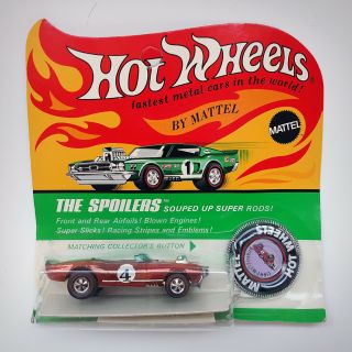 Hot Wheels Redlines - 1969 Light My Firebird - Dark Orange - In Blister Pack