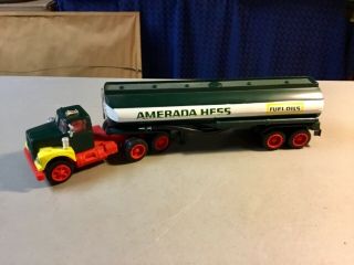 Amerada Hess Fuel Oil Tanker Truck - Rare Hard To Find “holy Grail” Hess Truck