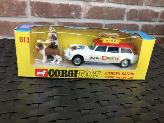 Corgi Toys No.  513 Citroen Safari Alpine Rescue Car See Others