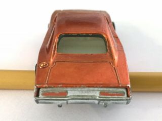 Hot Wheels Redline 1969 US HTF Orange Custom Dodge Charger with White Interior 5