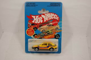Hot Wheels Ford Escort Gt (rare Hard To Find Variation) Canadian Card 1983