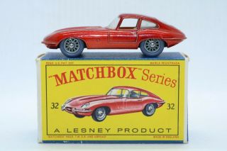 Matchbox Lesney No 32b Jaguar 