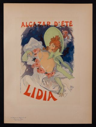 Jules Cheret Lithograph From Les Maitres De L 