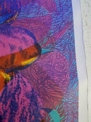 Vintage Poster Blacklight Hippie Light My Fire 1970s 1960s Love Peace Sexy 5