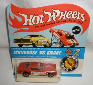 Hot Wheels Redline Mongoose Funny Car Carded