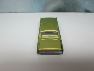 Matchbox/ Lesney 31c Lincoln Continental LIME GREEN Black Plastic Wheels Boxed 9