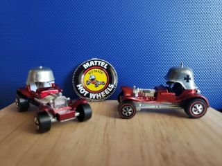 Hot Wheels Spectraflame Red Baron.  Both.