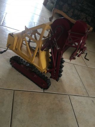Buddy L Trench Digger Authentic Best Ive Seen