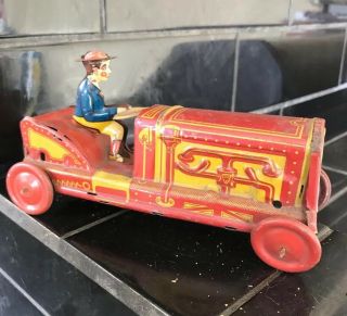 Gely Early 1920’s Tin Car Vintage Toy Made In Germany Rare