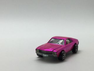 Hot Wheels Redline Nuclear Hot Pink Custom Amx Made In Usa 1968