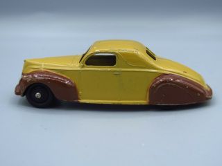 Dinky 39c Lincoln Zephyr Brown And Tan