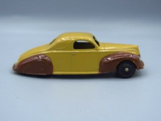 Dinky 39c Lincoln Zephyr Brown and Tan 3