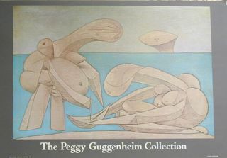 Pablo Picasso - On The Beach - 1980 - Guggenheim Exhibition Poster - Special Offer