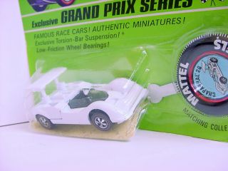 1960S HOT WHEELS REDLINE CHAPARRAL 2G WHITE US BASE CARDED 3