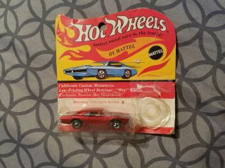 Hot Wheels Redline Custom Dodge Charger Metallic Red,  Stunning In Blister Bp