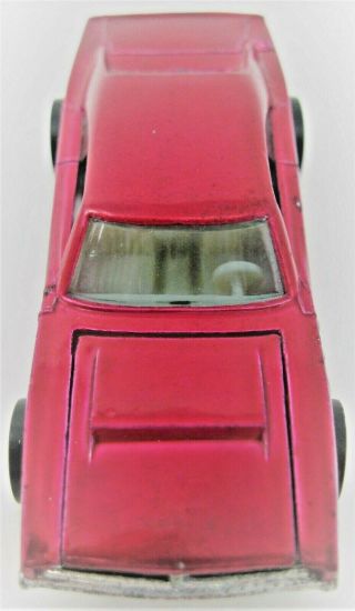 Hot Wheels Redline 1969 Dodge Custom Charger MOPAR - Spectraflame ROSE Near 7