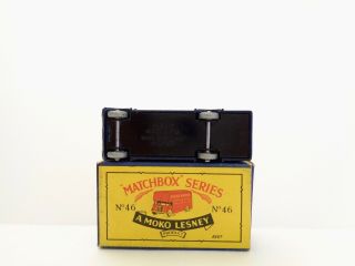 1960 MOKO Lesney Matchbox No.  46 ' PICKFORDS REMOVAL VAN ' - see photos & more Models 11