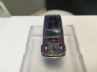 Redline Hotwheels Boss Hoss,  Purple,  Grey Interior.  Rare. 4