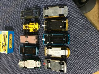 Matchbox Lesney Case of cars mostly Superfast 12,  36,  33 Boxed,  56 etc. 10