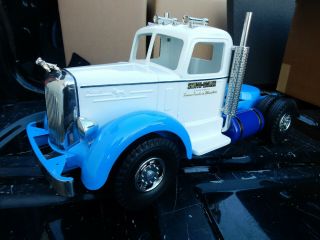 Smith Miller Lf Mack In White And Blue Fenders Truck