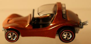 Dte 1970 Hot Wheels Redline 6403 Metallic Orange Sand Crab W/black Interior