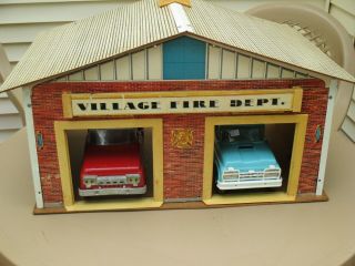 Brumberger Fire Service Station For Pressed Steel Trucks of the 1960 ' s 5