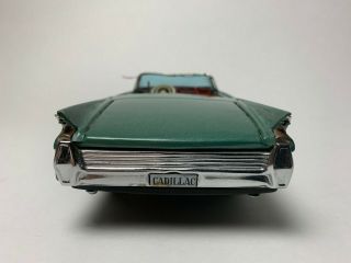 1960 Cadillac Convertible - Bandai Co.  - Tin Vehicles Cars Toy 4