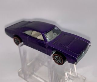 Redline Hot Wheels Custom Dodge Charger,  Purple,  Never Played With 2