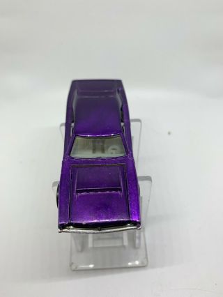 Redline Hot Wheels Custom Dodge Charger,  Purple,  Never Played With 3