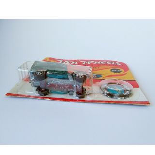 Hot Wheels Redlines - 1969 Classic Ford Woody - windex blue aqua in Blister Pack 4