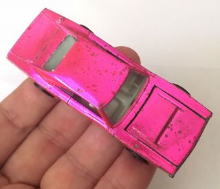 Hot Wheels Redline 1969 US Hot Pink Custom Dodge Charger with White Interior 2