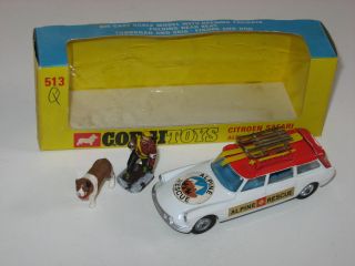 Corgi Toys No.  513 Citroen Safari Alpine Rescue Car Complete With Box 2