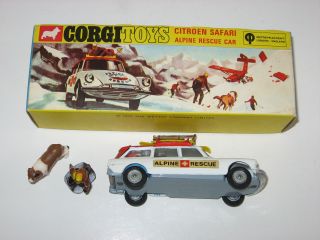 Corgi Toys No.  513 Citroen Safari Alpine Rescue Car Complete With Box 4