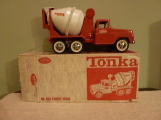 Tonka Cement Mixer Truck No 620 With The Box