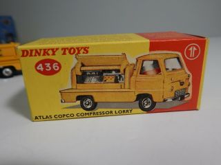 DINKY TOYS 436 ATLAS COPCO COMPRESSOR LORRY Near With 8