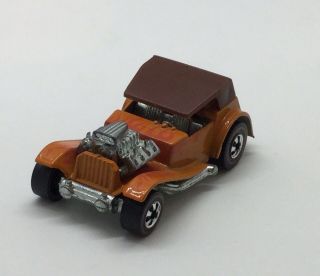 Redline Hotwheels Orange 1973 Sir Rodney Roadster